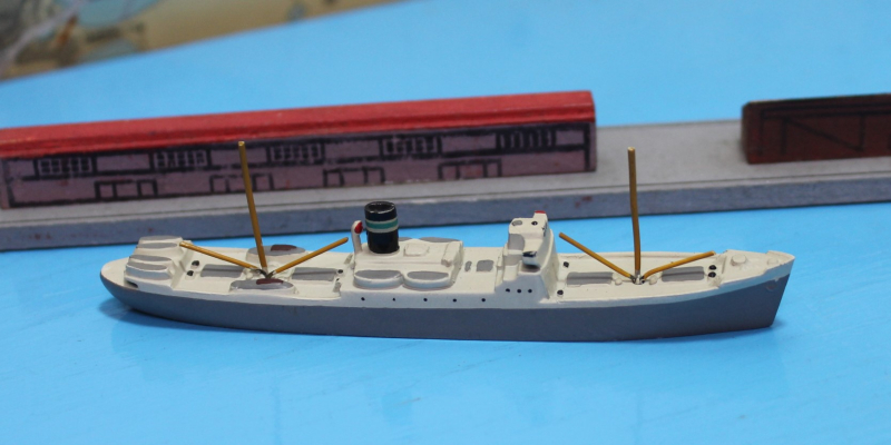 Freighter 5.000 BRT type white "Kamerun/Togo" (1 p.) GER 1938 Wiking